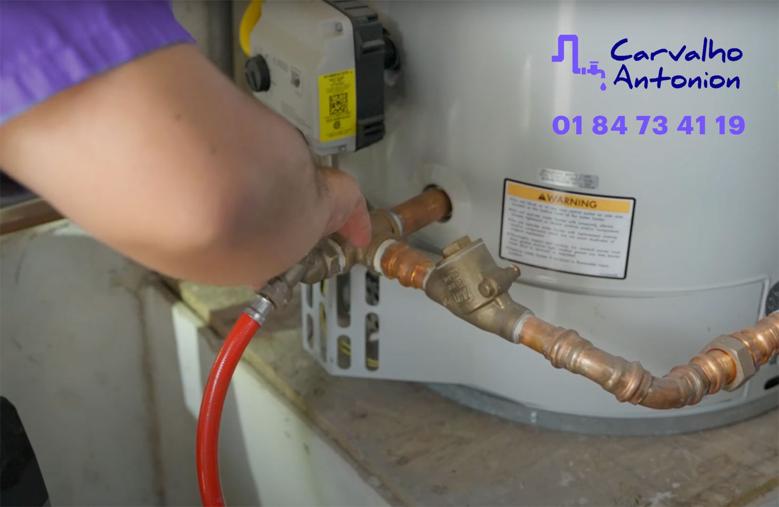 Entretien professionnel d'une chaudière par un technicien qualifié